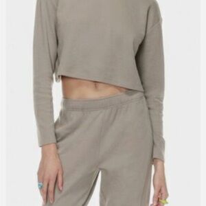 Aritzia Sunday Best Beige Lounge Ensemble